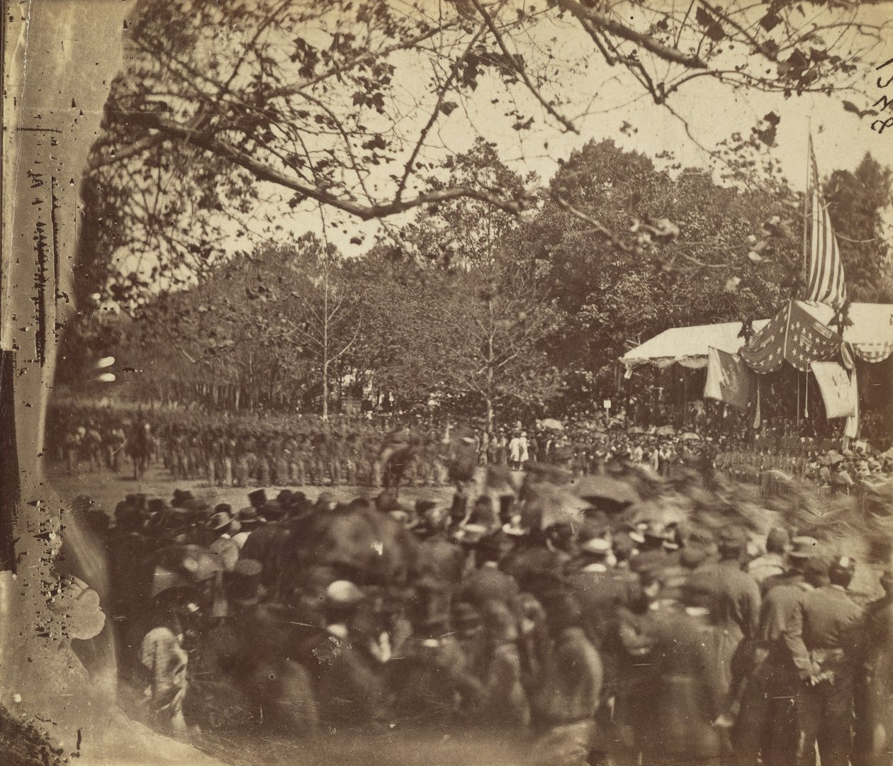 [Grand Army Review, Washington, D.C.], mai 1865. av Alexander Gardner