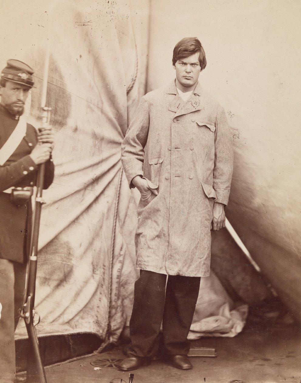Lewis Powell [alias Lewis Payne], 27. april 1865. av Alexander Gardner