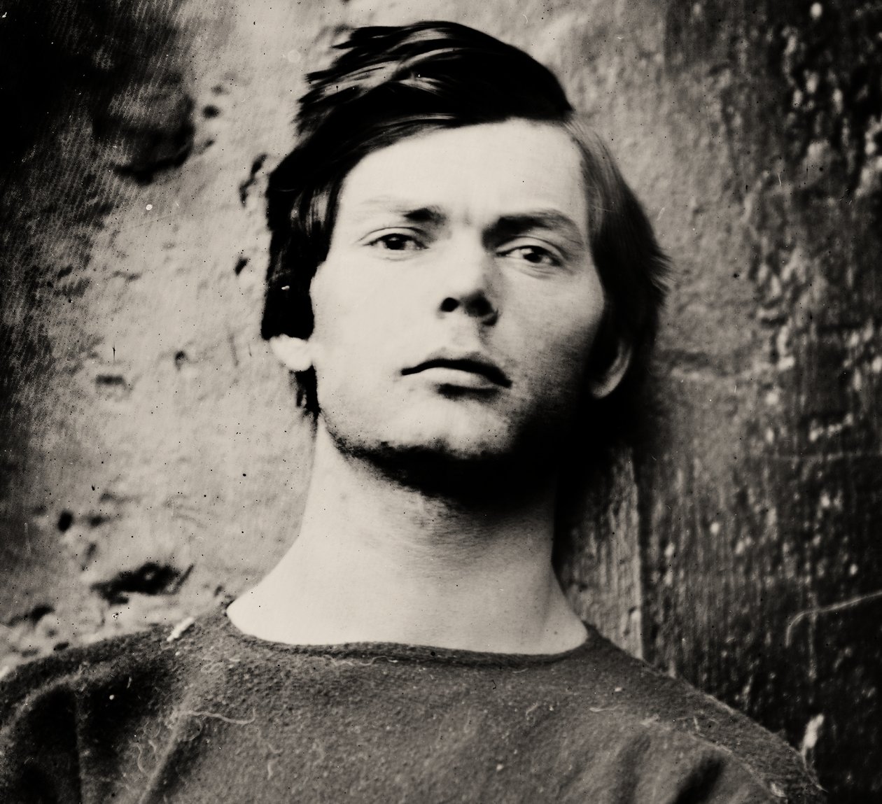 Lewis Powell i håndleddsjern ombord på USS Saugus, 1865 av Alexander Gardner
