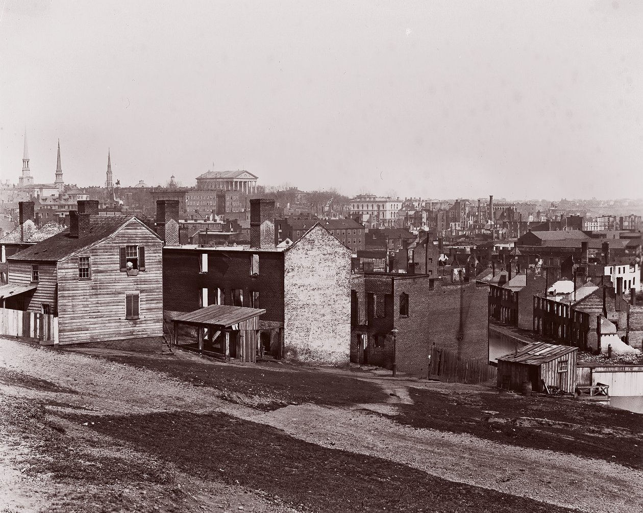 Richmond etter evakueringen, 1865. av Alexander Gardner