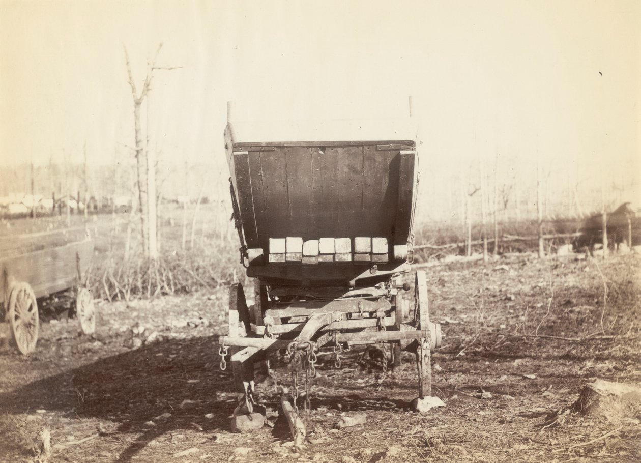 Uten tittel, [Field Telegraph Battery Wagon] av Alexander Gardner