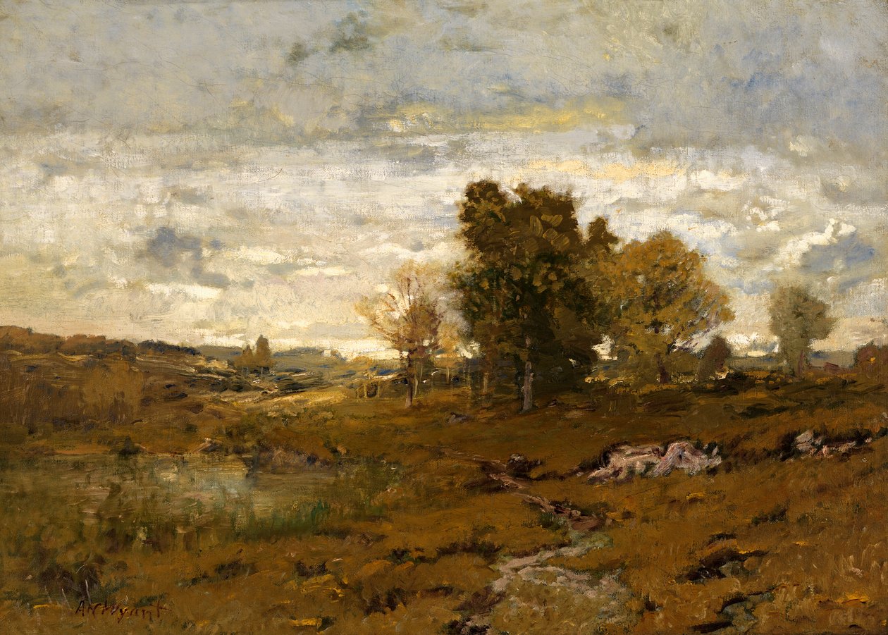 Høst på Arkville, midten av slutten av 1800-tallet. av Alexander Helwig Wyant