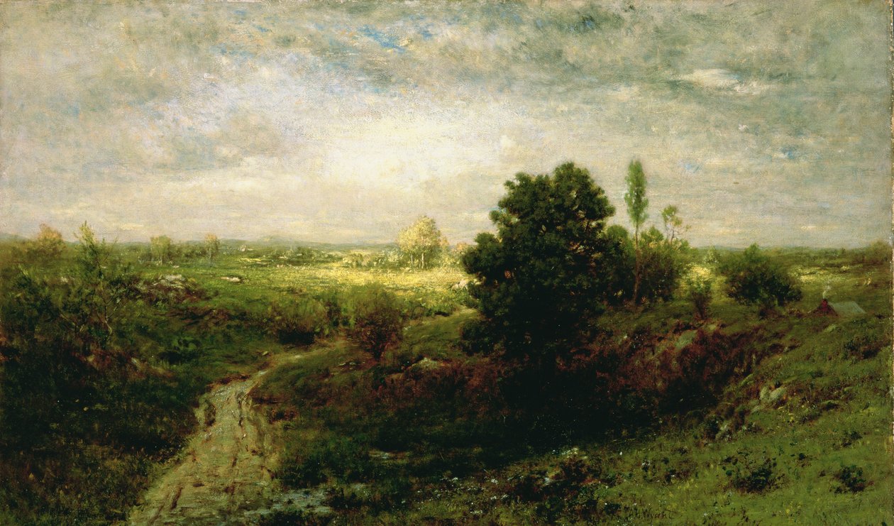 Keene Valley, ca. 1884-86 av Alexander Helwig Wyant