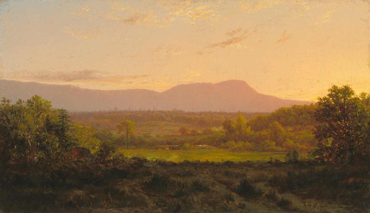 Fredelig dal av Alexander Helwig Wyant