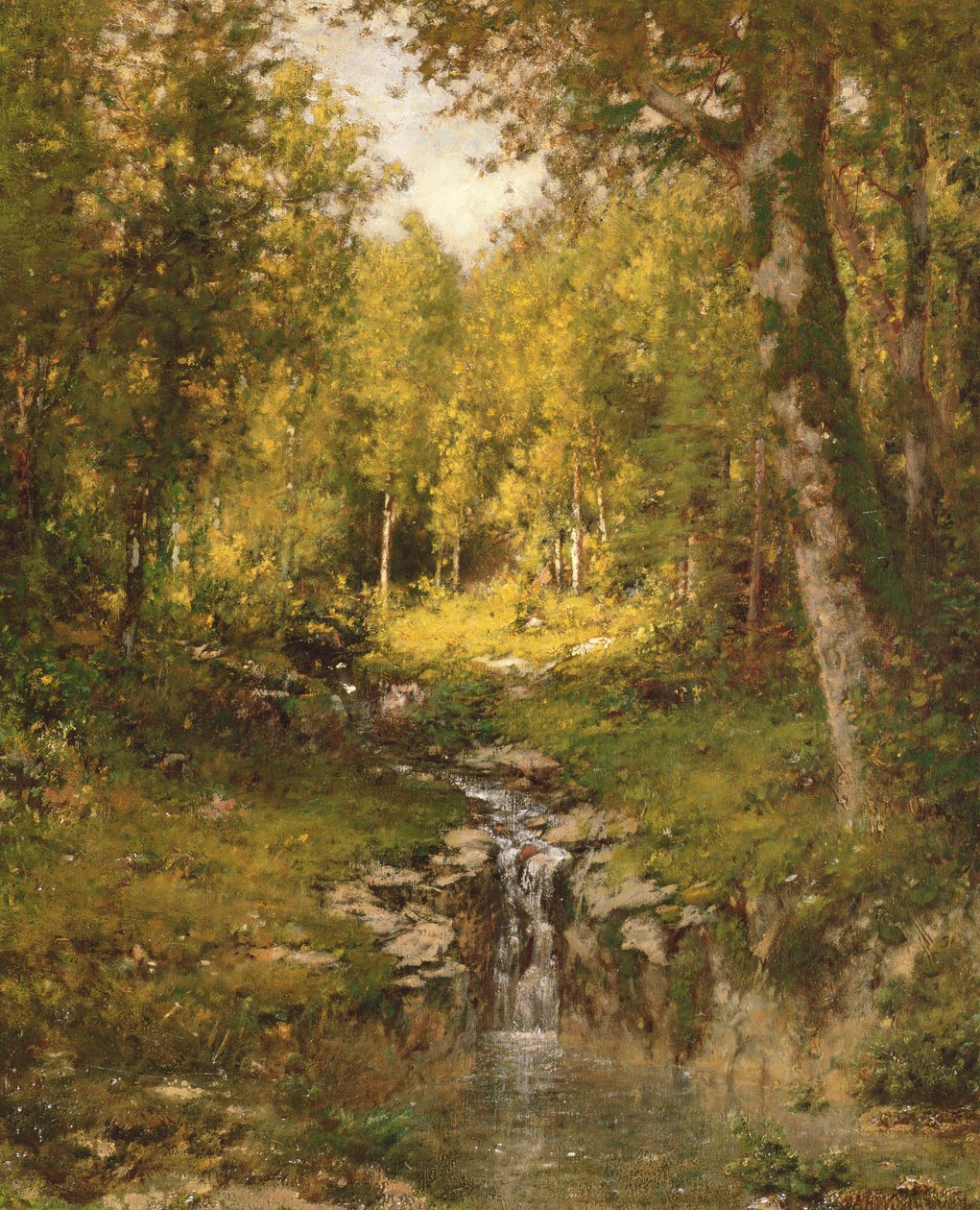 Pool in the Woods, 1880 av Alexander Helwig Wyant
