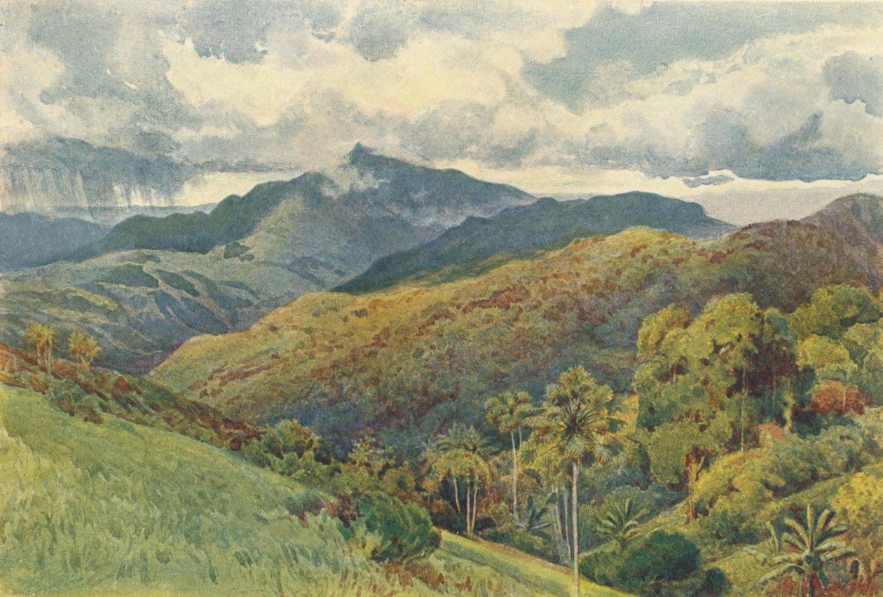 Fjellene fra Pallekelly, c1880 1905. av Alexander Henry Hallam Murray