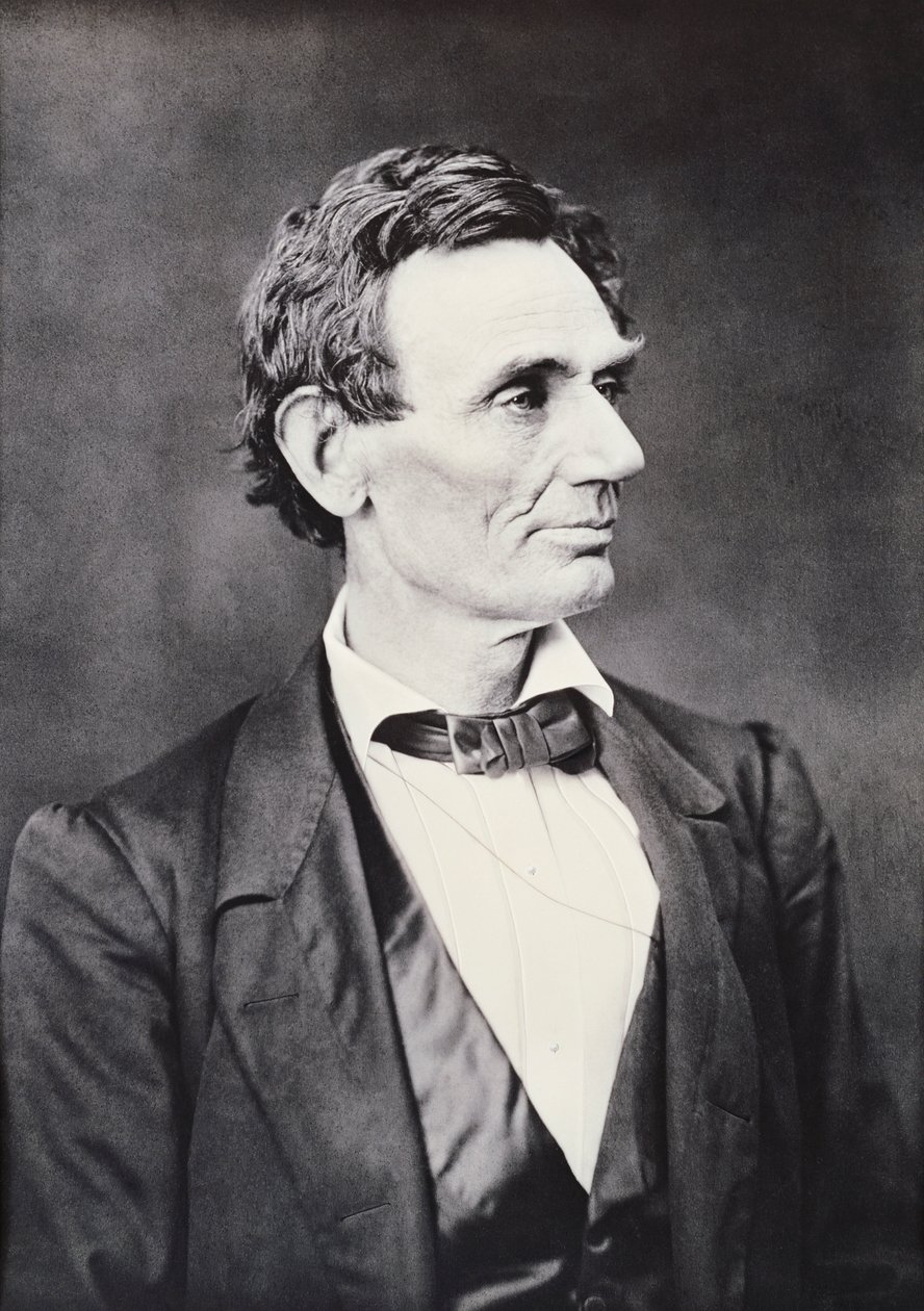 Abraham Lincoln, ca. 1860 av Alexander Hesler