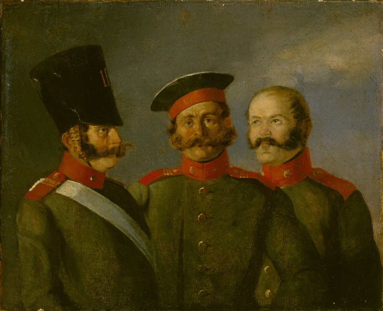 Tsarene Nicholas II Lifeguards, andre kvartal av 1800-tallet av Alexander Ivanovich Sauerweid