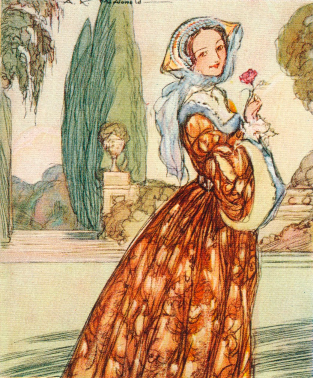 Anne Boleyn, c1507-1536. kone og konsort til Henry VIII, mor til dronning Elizabeth I, 1937 av Alexander K. MacDonald