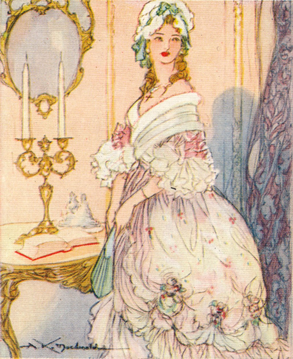 Marie Antoinette 1755-1793, dronning av Frankrike, 1937 av Alexander K. MacDonald