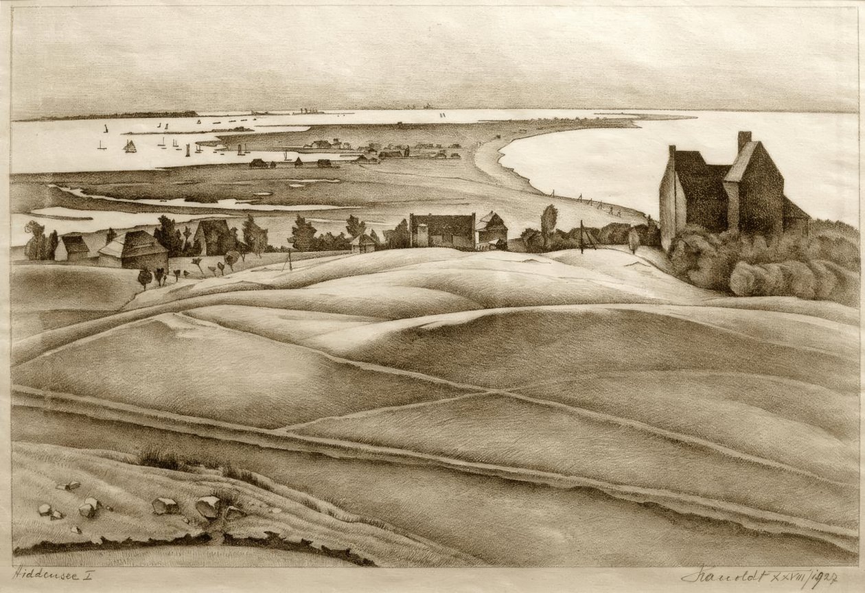 Hiddensee I av Alexander Kanoldt