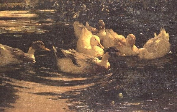 Ender på en dam av Alexander Koester