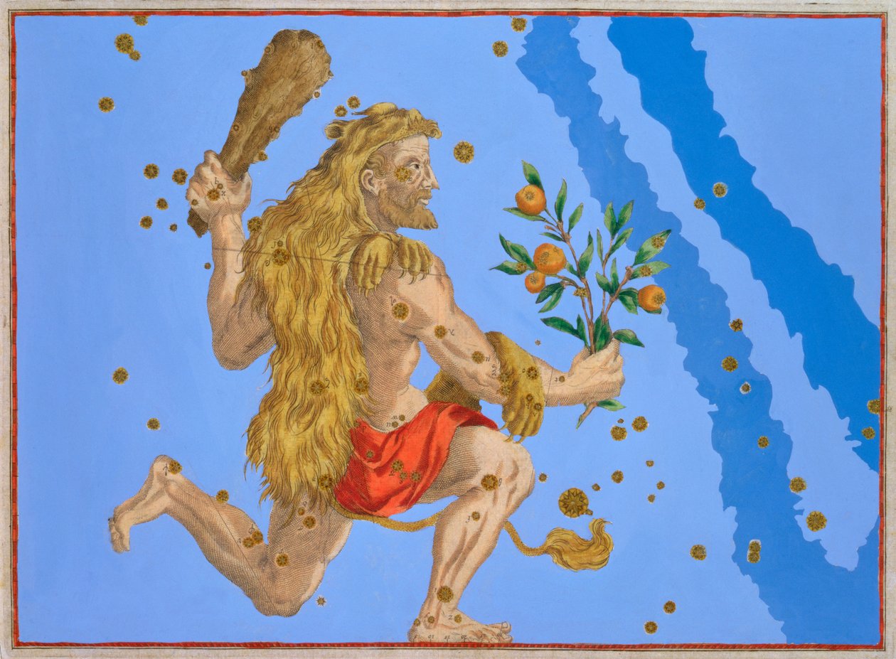 Constellation of Hercules, 1603 av Alexander Mair