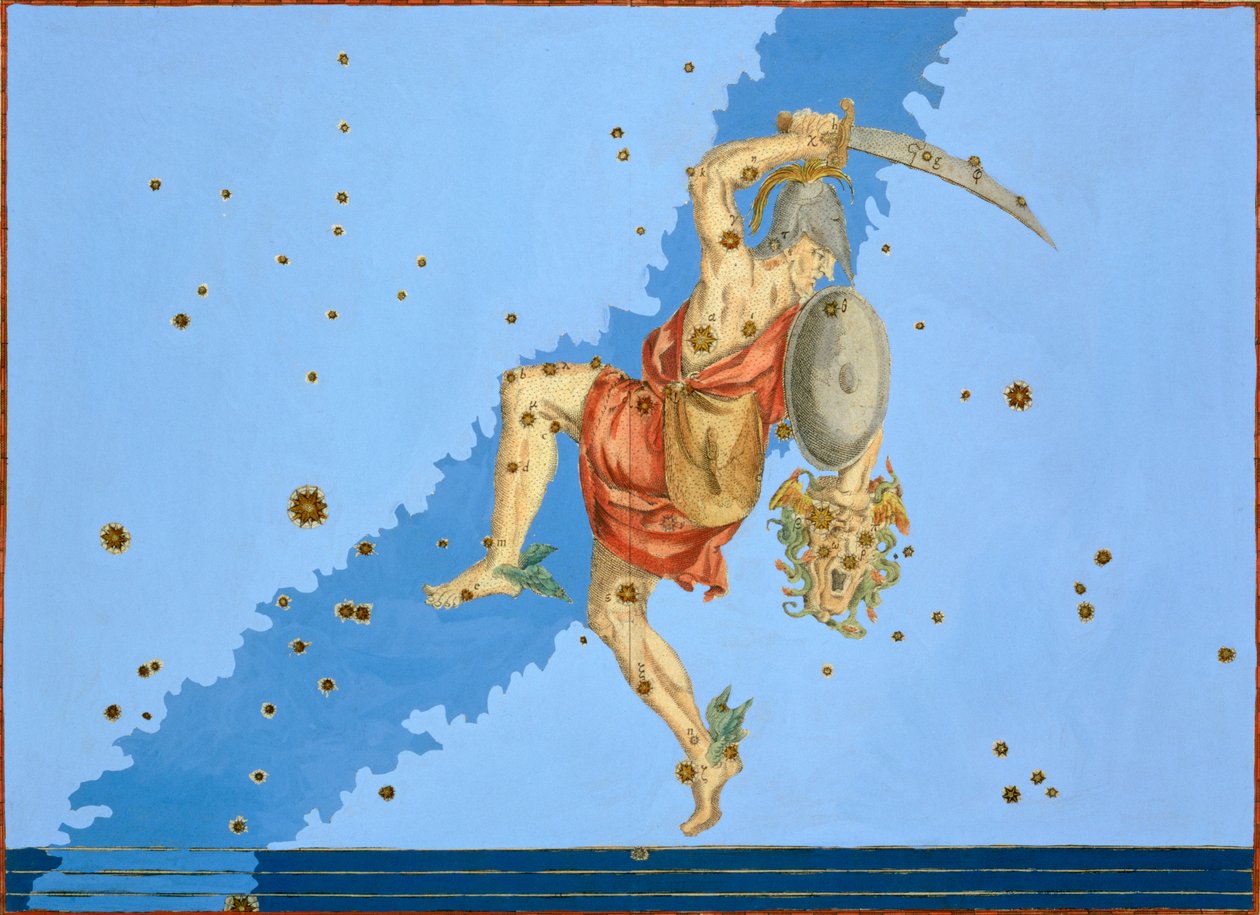 Constellation of Perseus, 1603 av Alexander Mair