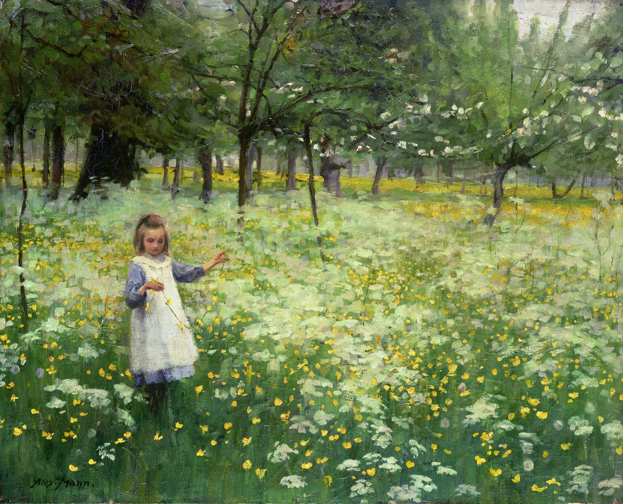Henter sølv og gull, 1906 av Alexander Mann