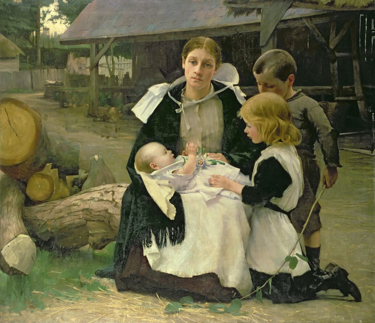 Den nye babyen av Alexander Mann