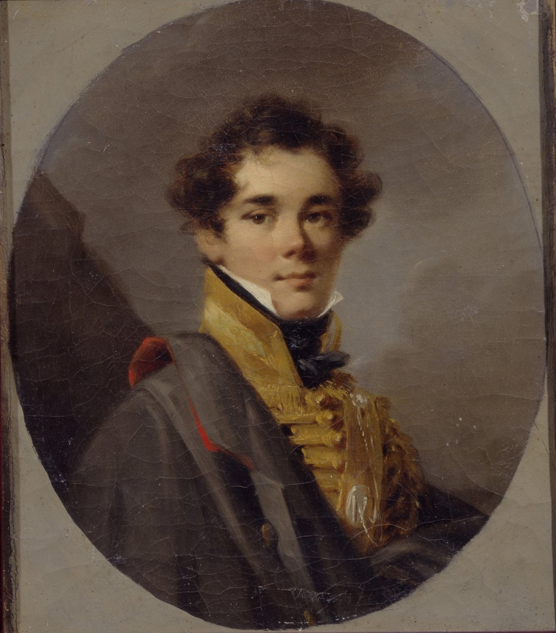 Portrett av grev Vasily Olsufyev 1796-1858, 1813 av Alexander Molinari