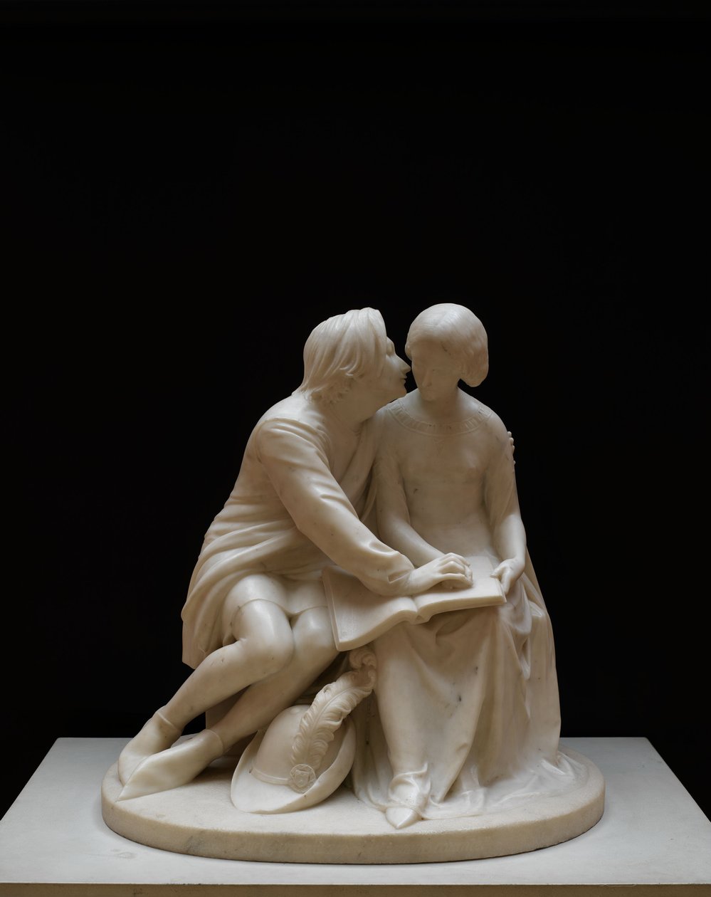 Paolo og Francesca, 1852 av Alexander Munro