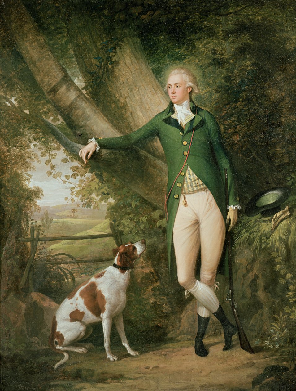 Portrett av John Cockburn Ross fra Rochester og Shadwick av Alexander Nasmyth