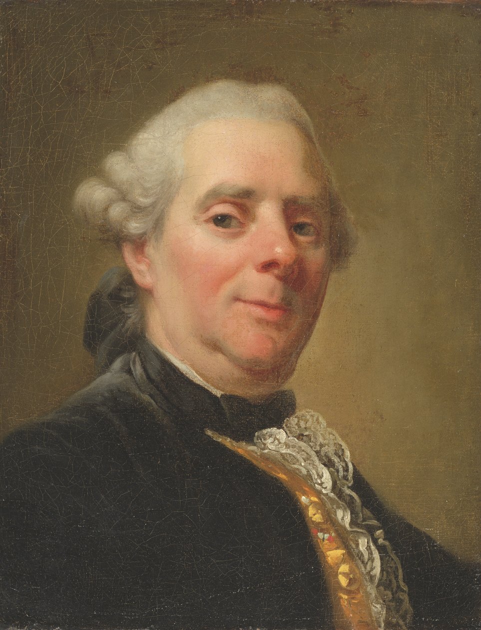 Selvportrett - Selvportrett, av Roslin, Alexander (Alexander) (1718-1793). olje på lerret av Alexander Roslin