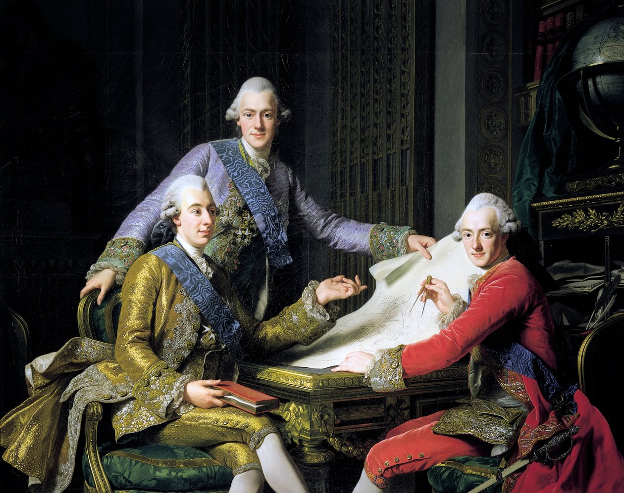 Gustav III av Sverige (Stockholm av Alexander Roslin
