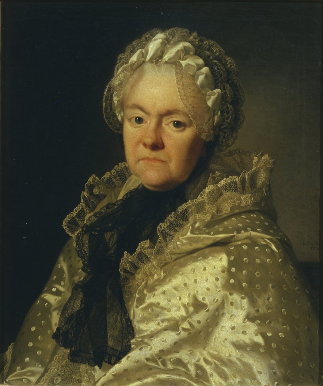 Portrett av grevinne Ekaterina Andreyevna Chernysheva, født Ushakova 1715-1779, 1776 av Alexander Roslin