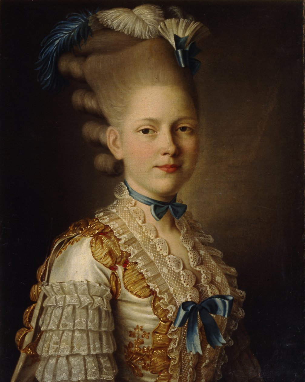 Portrett av Contesse H. Obolenskaya, CA 1776 av Alexander Roslin