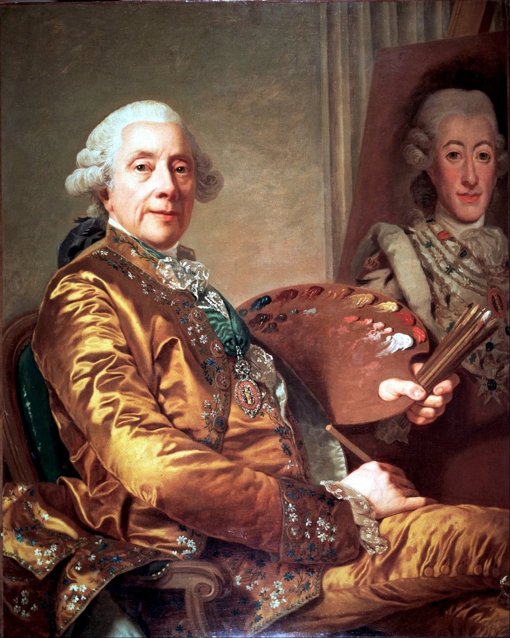 Selvportrett av Alexander Roslin