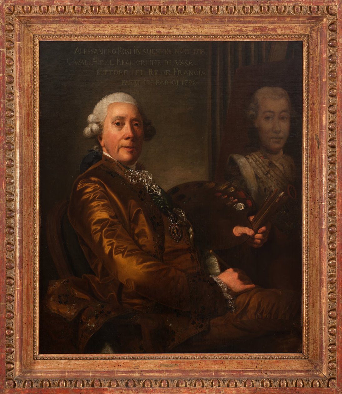 Selvportrett av Alexander Roslin