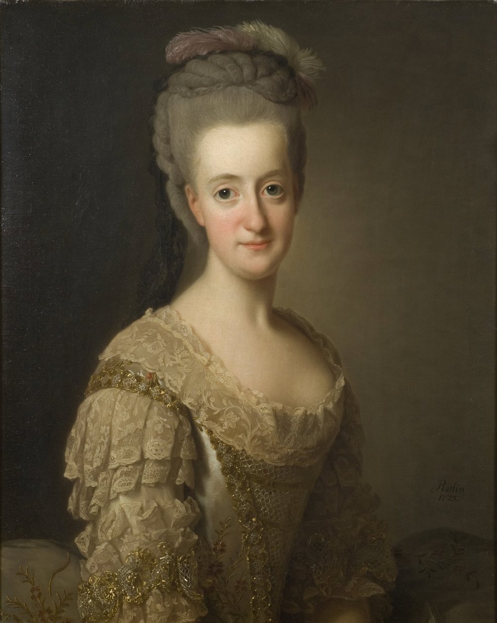 Sofia Albertina, prinsesse av Sverige av Alexander Roslin