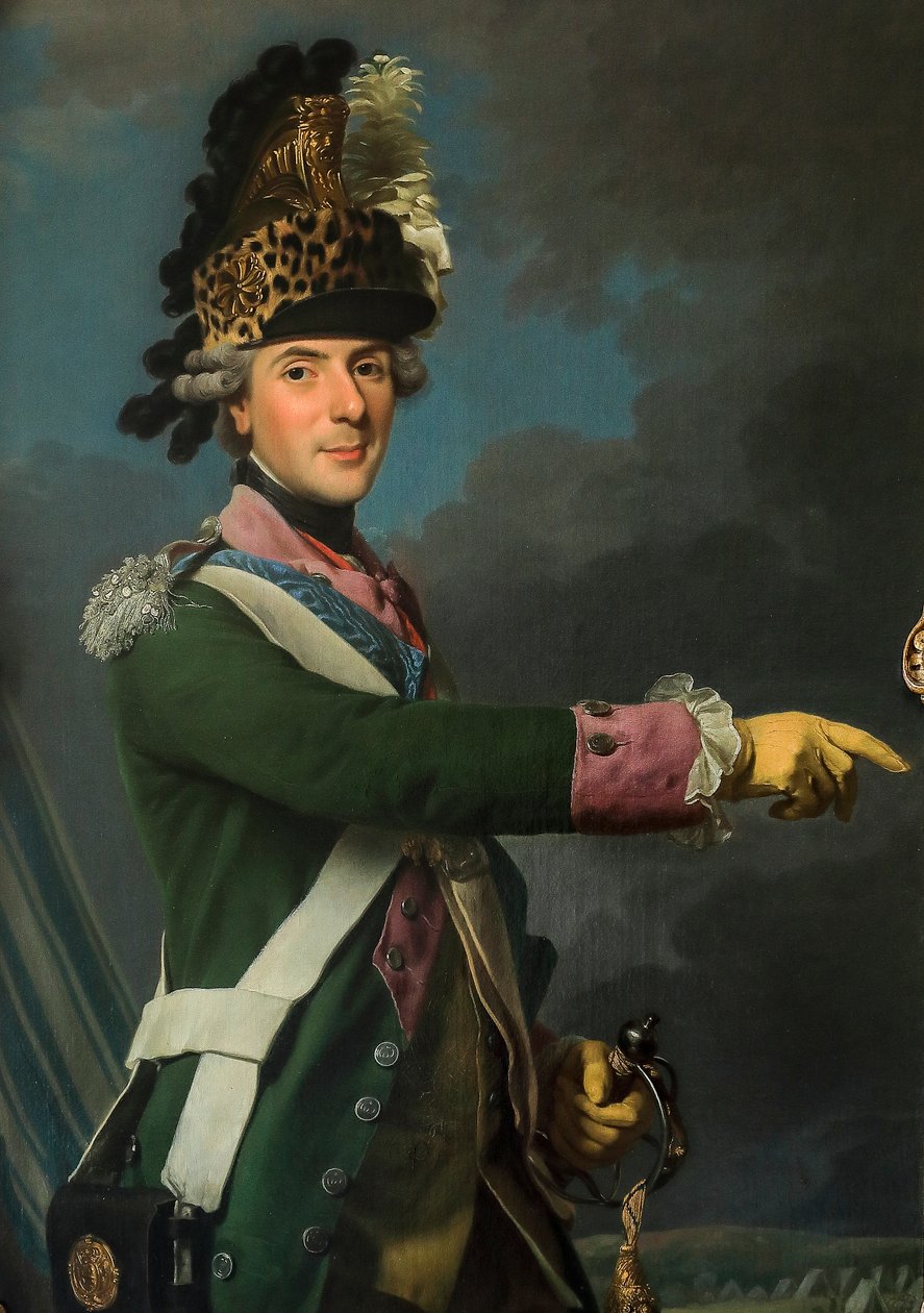 The Dauphin, Louis-Ferdinand i Drageuniform av Alexander Roslin