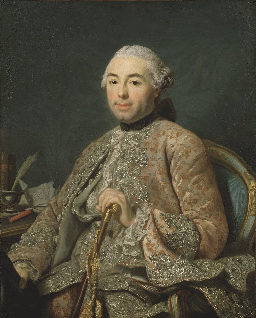 Ukjent mann, kalt baron de Neubourg-Cromière av Alexander Roslin