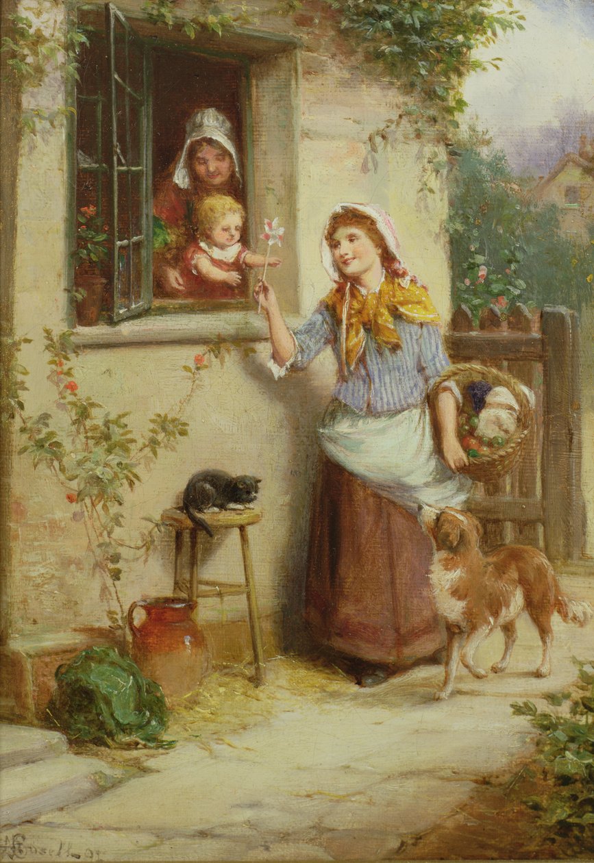 Hjem fra Market av Alexander Rossell