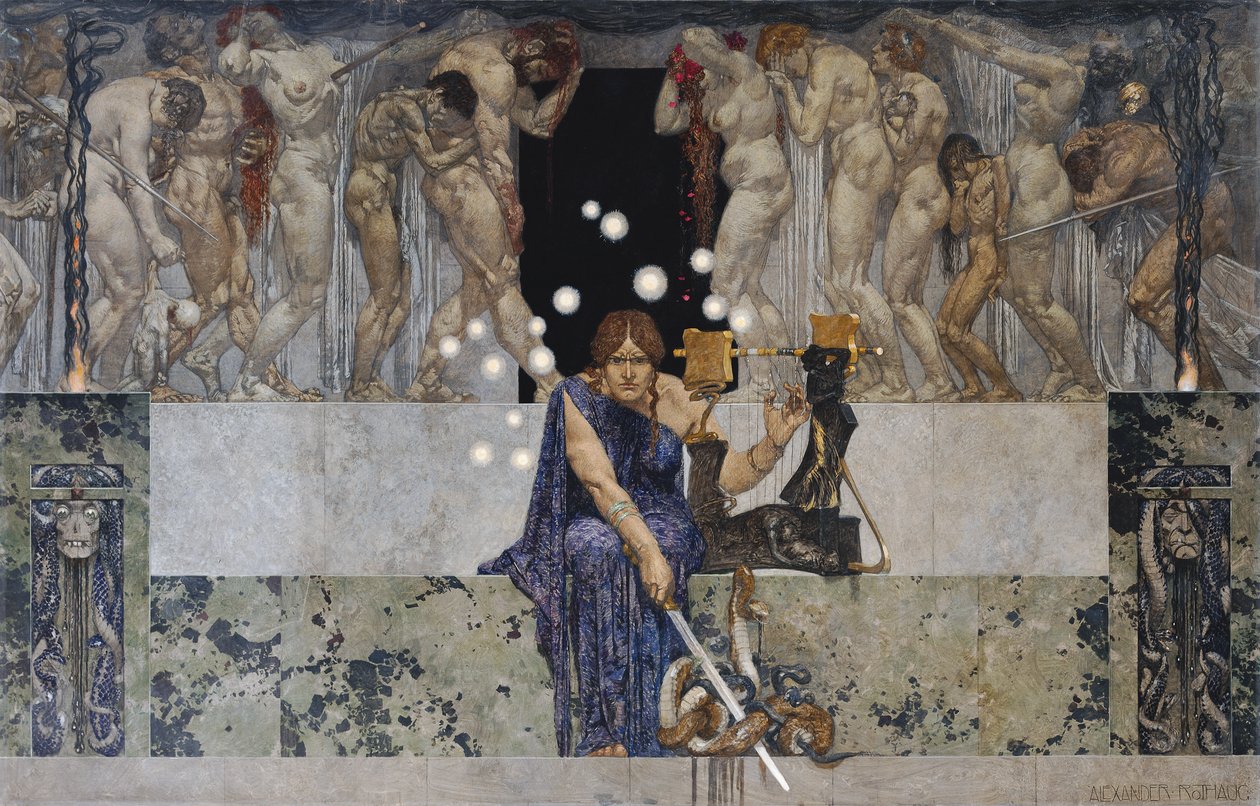 Melpomene av Alexander Rothaug