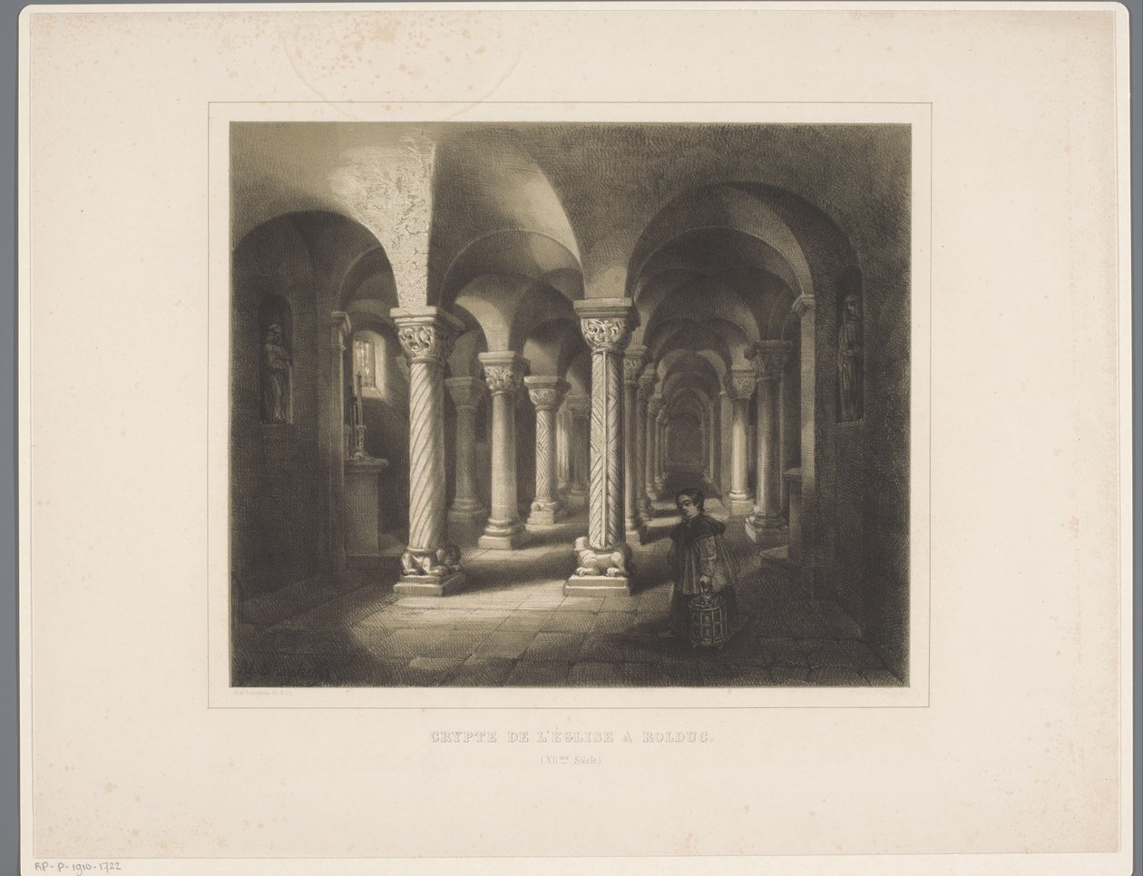 Krypten av Rolduc klosterkirke Crypt de l