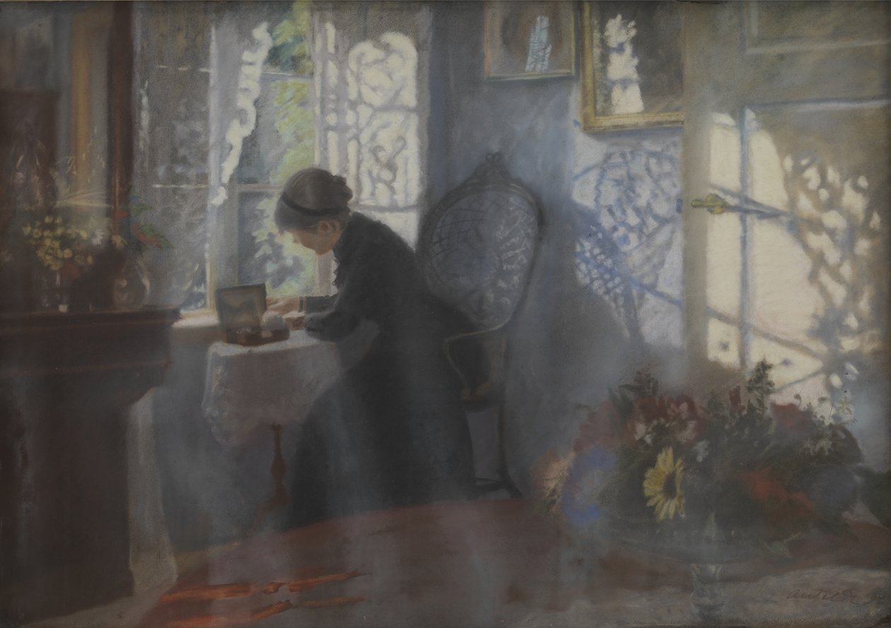 I Fiskerstuen i Hellebæk av Alexander Wilde