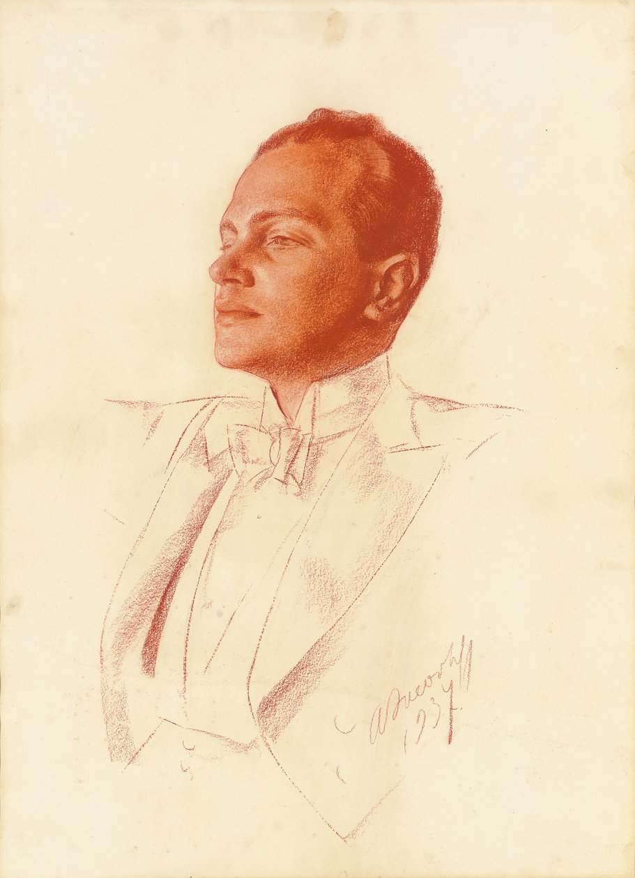 Portrett, 1937 av Alexander Yakovlev