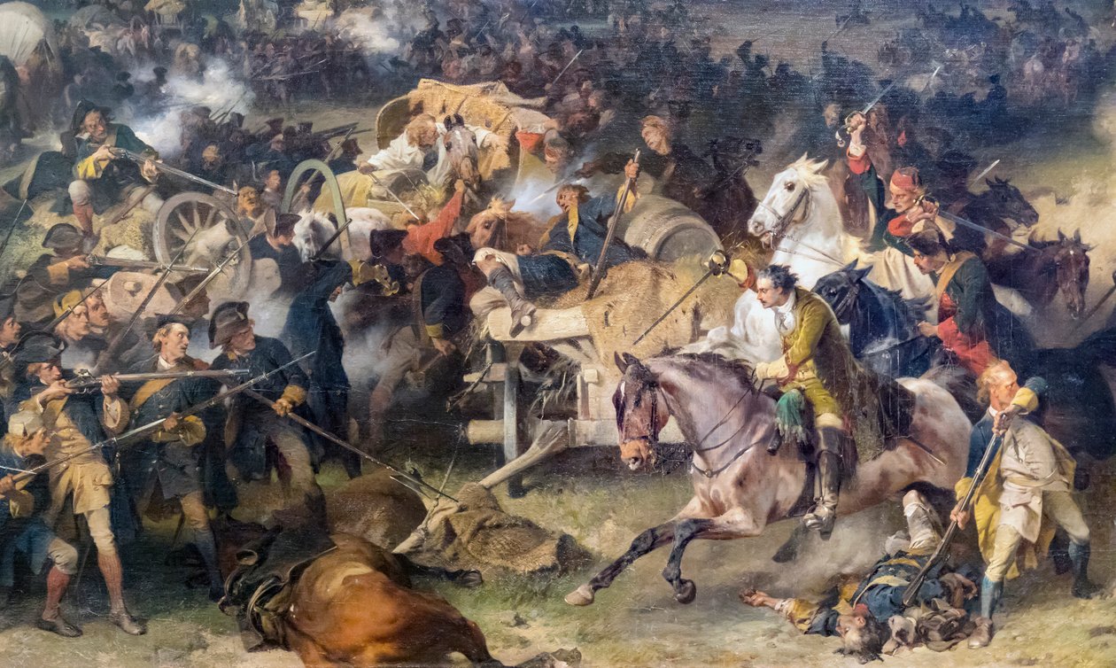 Slaget ved Lesnaya av Alexander von Kotzebue