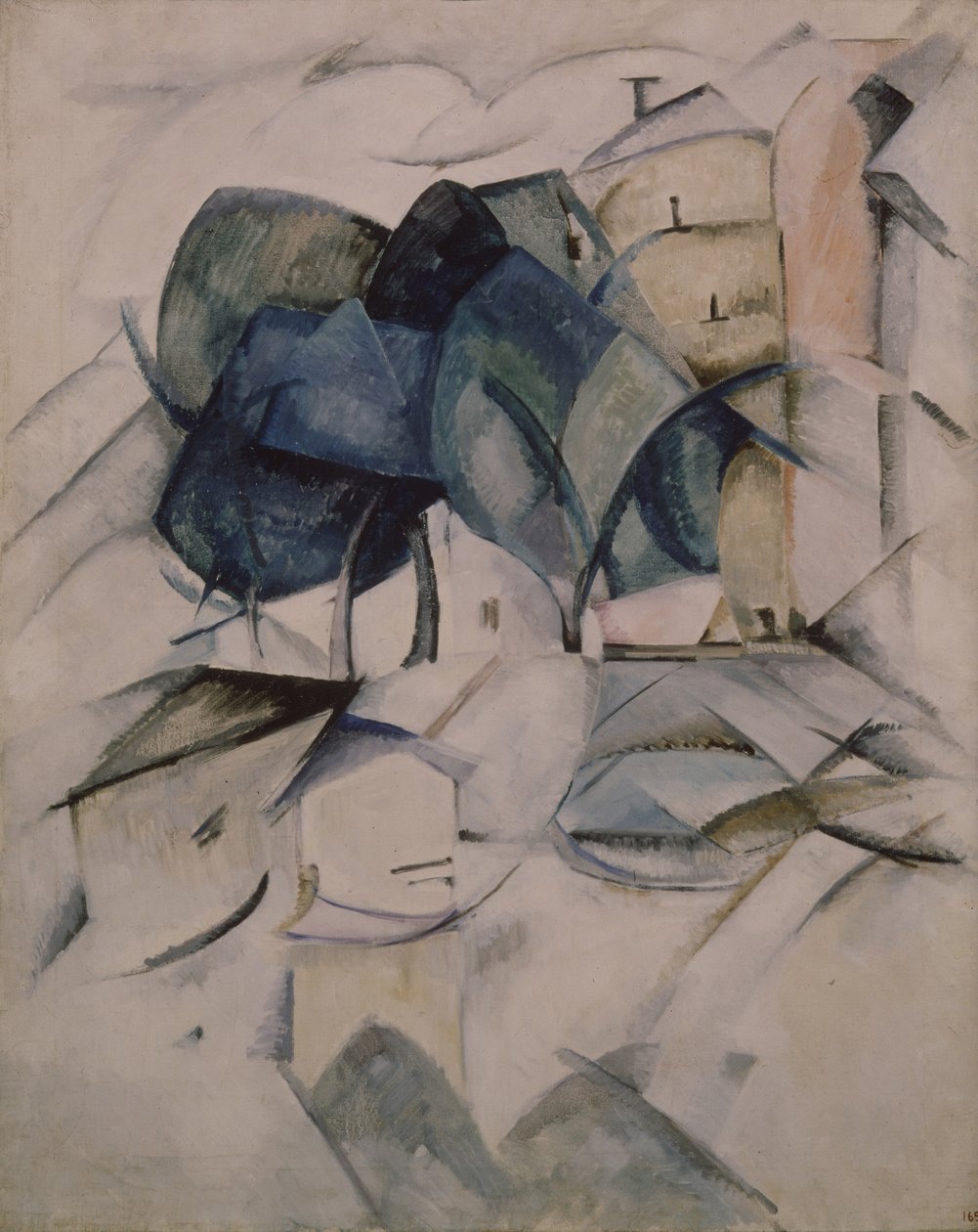 En Seine-voll, 1914-1915 av Alexandra Alexandrowna Exter