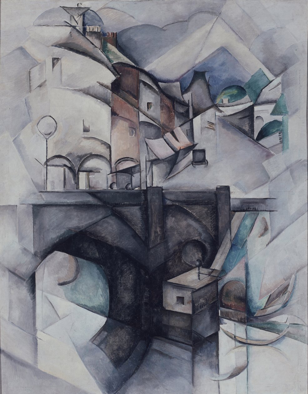 Broen. Sèvres, 1912 av Alexandra Alexandrowna Exter