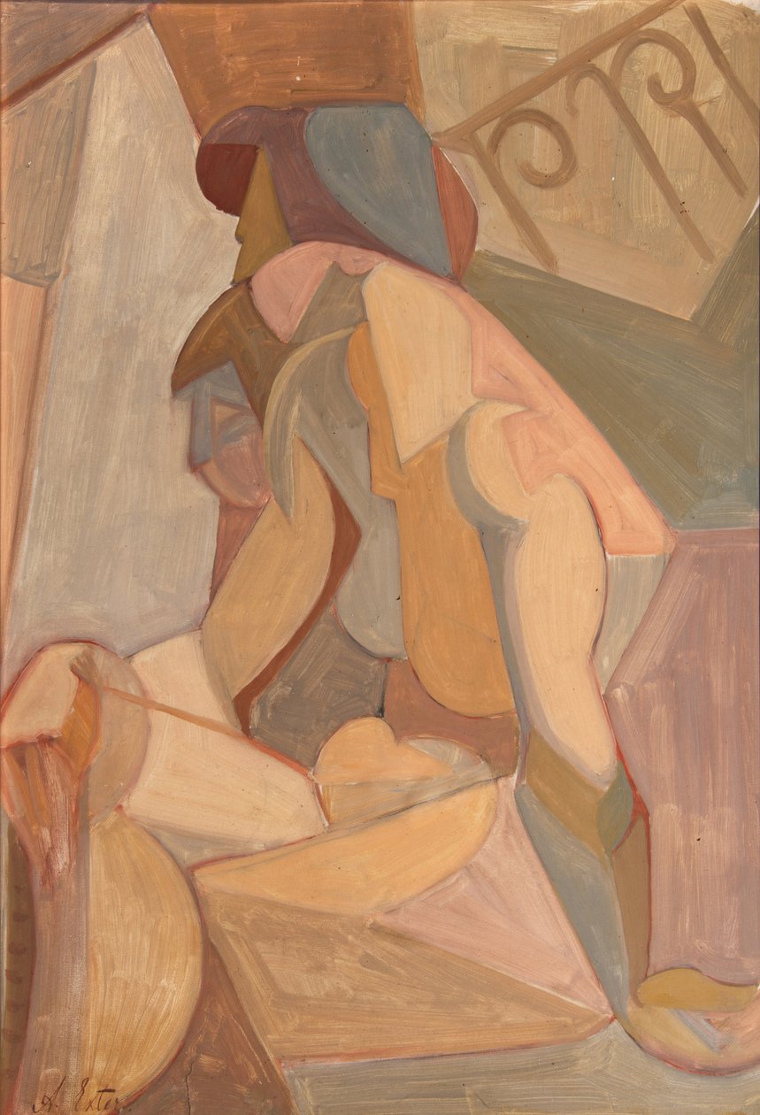 To figurer, slutten av 1920-tallet av Alexandra Alexandrowna Exter