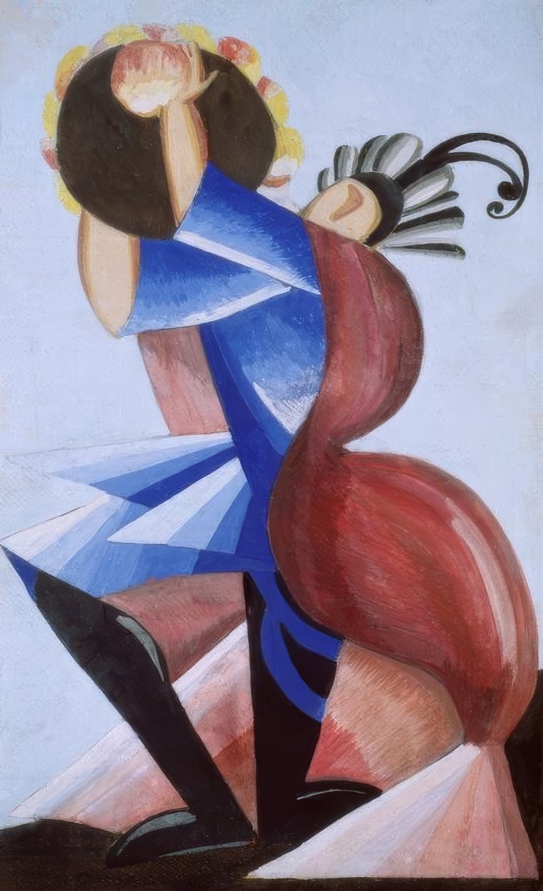Figur av Alexandra Alexandrowna Exter