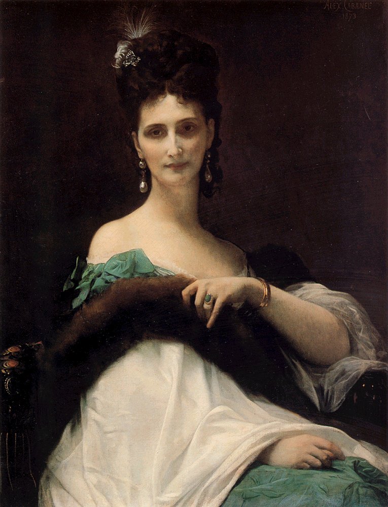 Grevinnen De Keller av Alexandre Cabanel