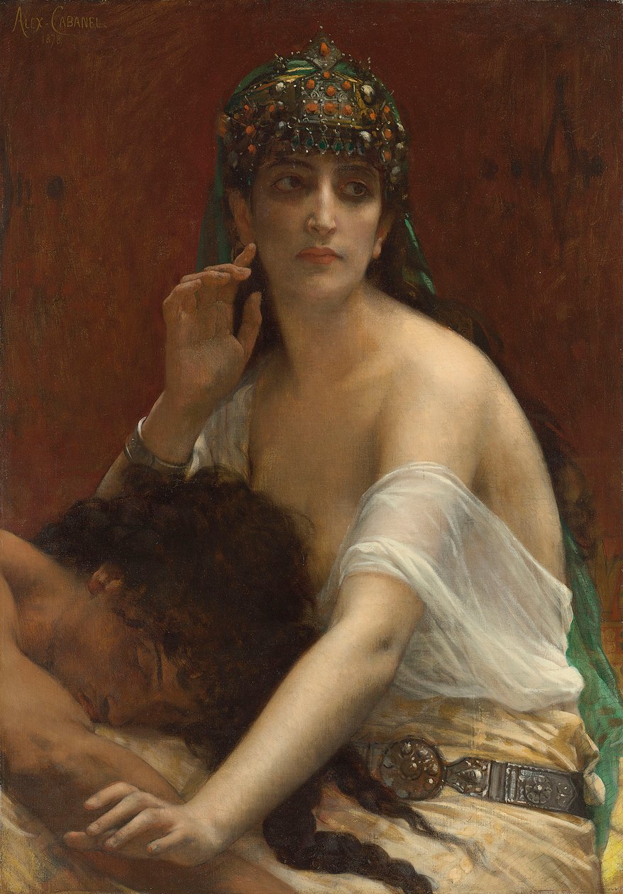 Samson og Delila av Alexandre Cabanel