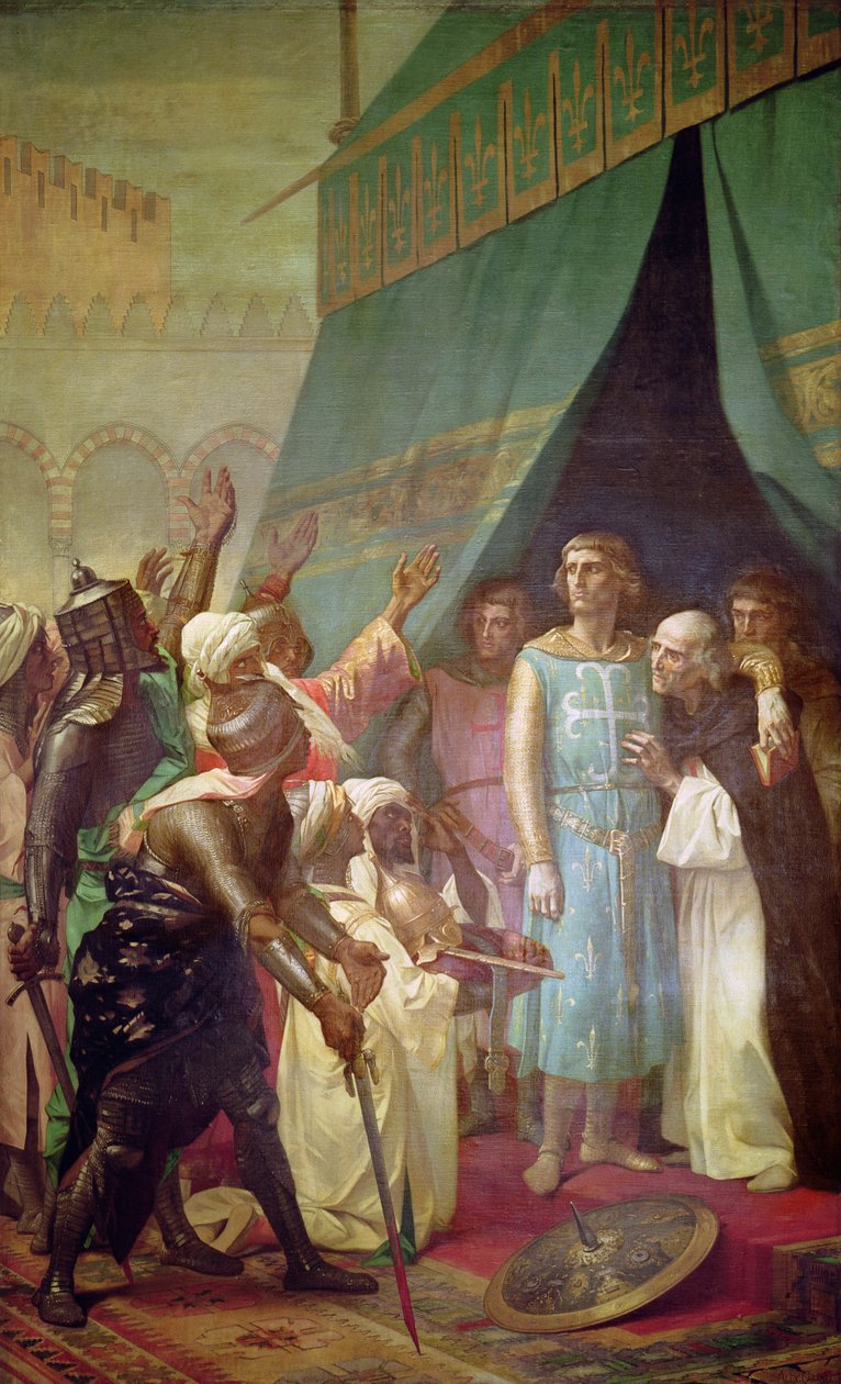 Livet til St. Louis av Alexandre Cabanel