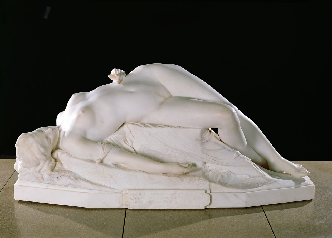 Ung jente fra Tarento, 1871 (marmor) av Alexandre Schoenewerk