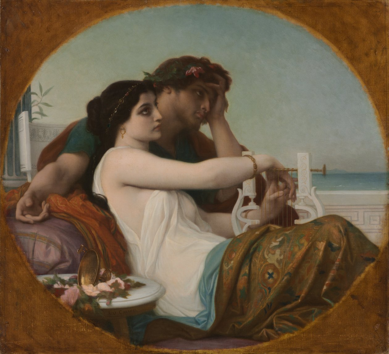 Alger og Bonifatius av Alexandre Cabanel