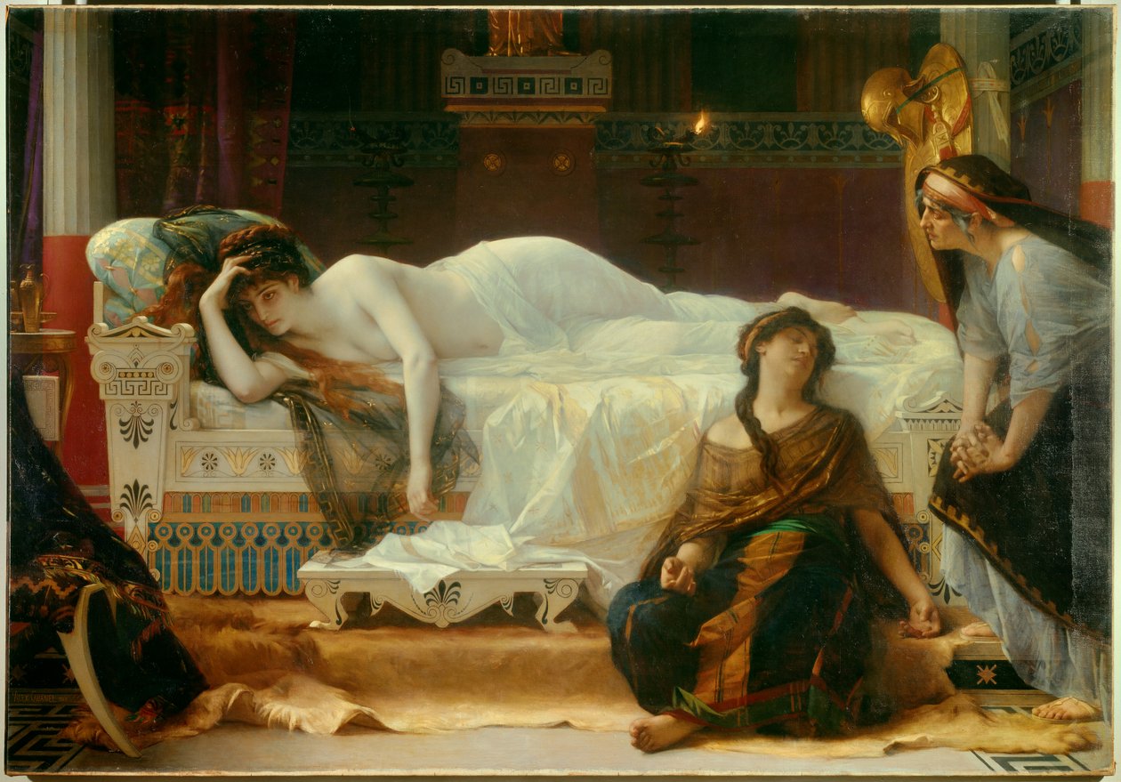 Phedre Phedre, forelsket i svigersønnen Hippolyte, er fortvilet. Maleri av Alexandre Cabanel (1823-1889) av Alexandre Cabanel