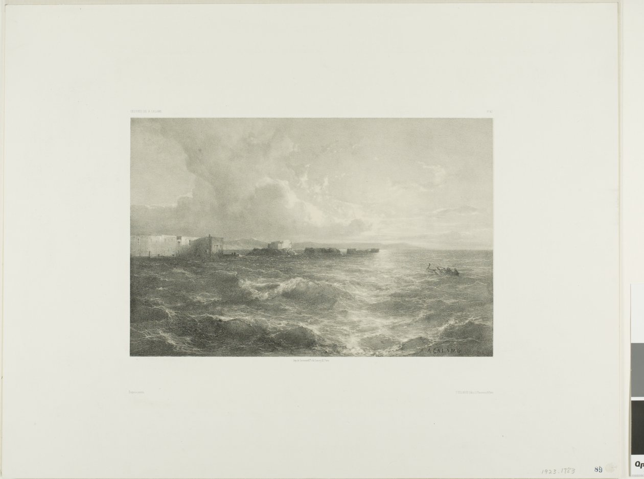 Pozzuoli av Alexandre Calame