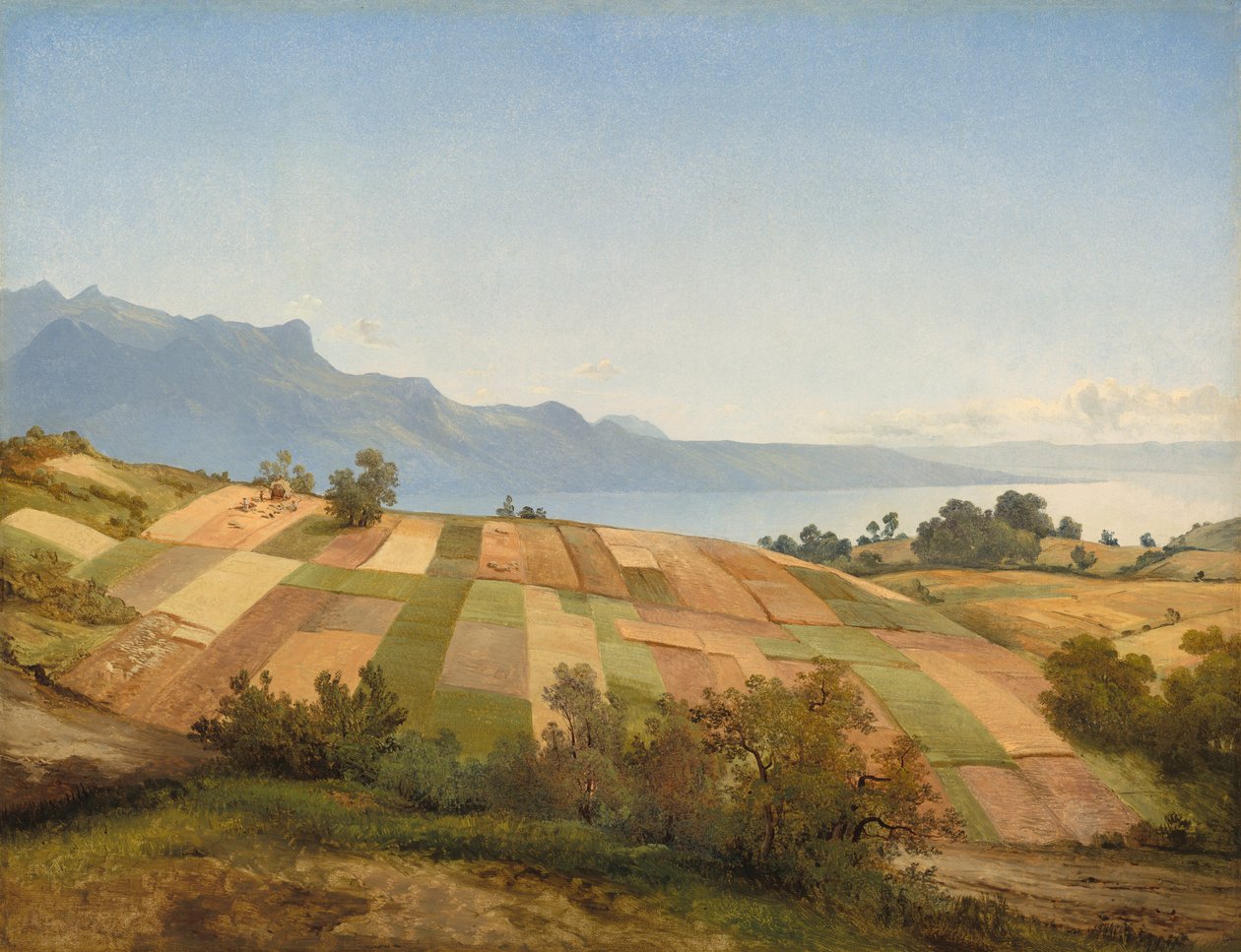 Sveitsisk landskap, ca. 1830. av Alexandre Calame